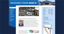 Desktop Screenshot of moorabbintimber.com.au